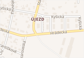Za Kaštany v obci Plzeň - mapa ulice