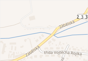 Zábělská v obci Plzeň - mapa ulice