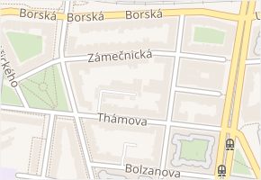 Zámečnická v obci Plzeň - mapa ulice