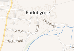 Zářivá v obci Plzeň - mapa ulice