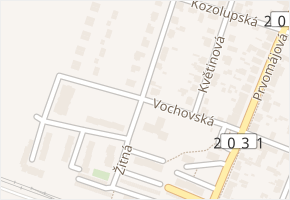 Žitná v obci Plzeň - mapa ulice