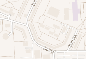 Žlutická v obci Plzeň - mapa ulice