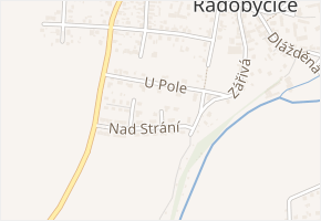 Zúžená v obci Plzeň - mapa ulice