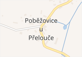 Poběžovice u Přelouče v obci Poběžovice u Přelouče - mapa části obce