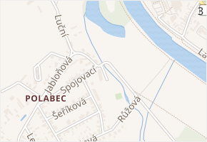 Olšová v obci Poděbrady - mapa ulice