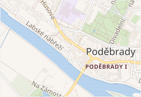 Přemyslova v obci Poděbrady - mapa ulice