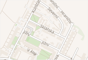 Sklářská v obci Poděbrady - mapa ulice
