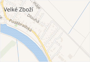 Truhlářská v obci Poděbrady - mapa ulice