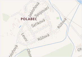 Vřesová v obci Poděbrady - mapa ulice