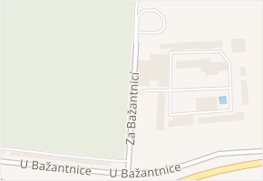 Za Bažantnicí v obci Poděbrady - mapa ulice