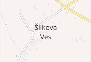 Šlikova Ves v obci Podhradí - mapa části obce