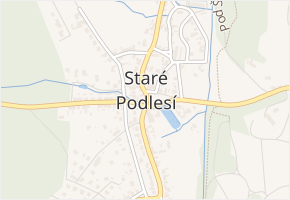 Drmlovo Pole v obci Podlesí - mapa ulice