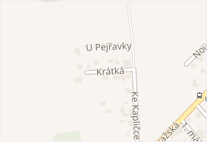 Ke Kapličce v obci Podolanka - mapa ulice
