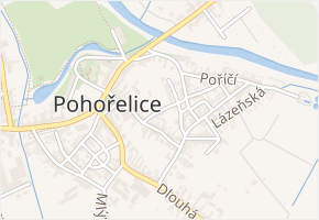 Krátká v obci Pohořelice - mapa ulice