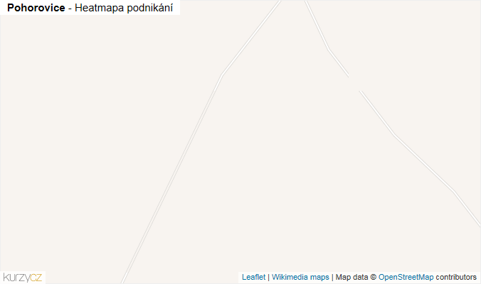 Mapa Pohorovice - Firmy v obci.