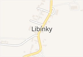 Libínky v obci Polepy - mapa části obce