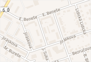 1. máje v obci Polička - mapa ulice