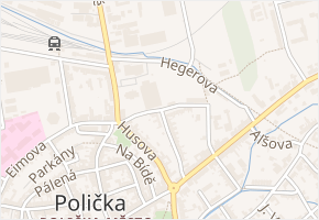 Revoluční v obci Polička - mapa ulice