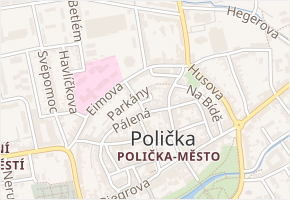 Štěpničná v obci Polička - mapa ulice
