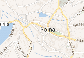 Třebízského v obci Polná - mapa ulice