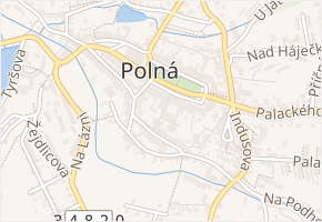 Viktorinova v obci Polná - mapa ulice