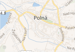 Žižkova v obci Polná - mapa ulice