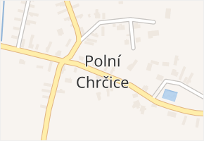 Polní Chrčice v obci Polní Chrčice - mapa části obce