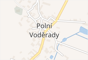 Polní Voděrady v obci Polní Voděrady - mapa části obce
