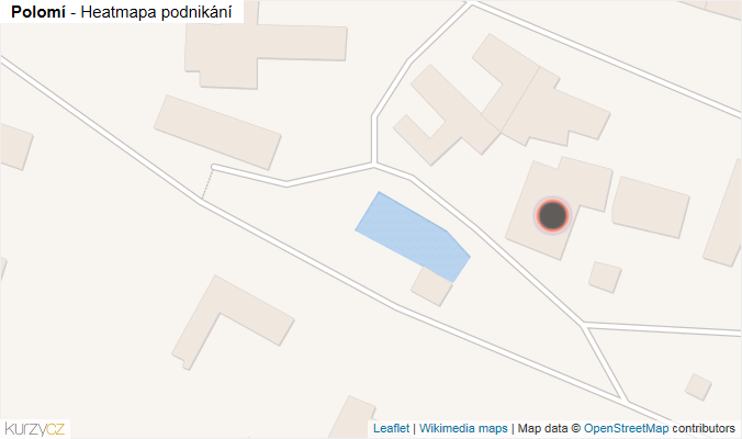 Mapa Polomí - Firmy v obci.