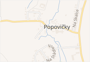 Do Polí v obci Popovičky - mapa ulice