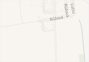 Na Lužích v obci Postřelmov - mapa ulice