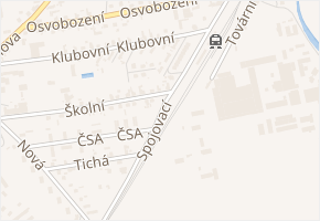Spojovací v obci Postřelmov - mapa ulice