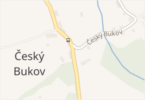 Český Bukov v obci Povrly - mapa ulice