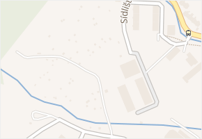 Sídliště II v obci Povrly - mapa ulice