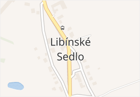 Libínské Sedlo v obci Prachatice - mapa části obce