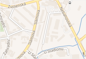Primátorská v obci Prachatice - mapa ulice