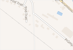Průmyslová v obci Prachatice - mapa ulice
