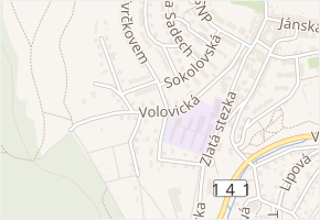 Volovická v obci Prachatice - mapa ulice