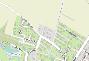 Adolfa Pecha v obci Praha - mapa ulice