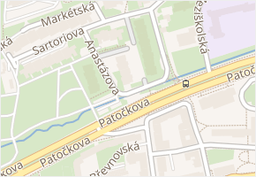 Anastázova v obci Praha - mapa ulice