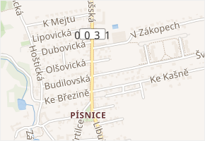 Bavorovská v obci Praha - mapa ulice