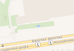 Bavorská v obci Praha - mapa ulice