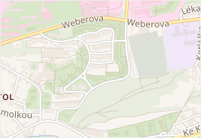Bedrnova v obci Praha - mapa ulice