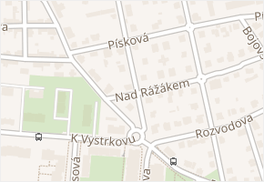 Benáčanova v obci Praha - mapa ulice