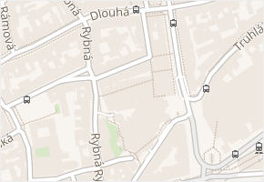 Benediktská v obci Praha - mapa ulice