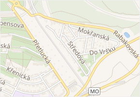 Běžná v obci Praha - mapa ulice