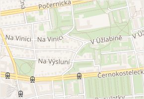 Blatovská v obci Praha - mapa ulice
