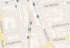 Bozděchova v obci Praha - mapa ulice