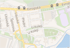 Braškovská v obci Praha - mapa ulice