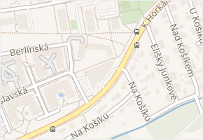 Bratislavská v obci Praha - mapa ulice